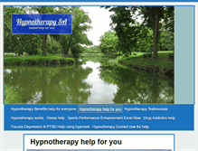 Tablet Screenshot of hypnotherapysa.co.za